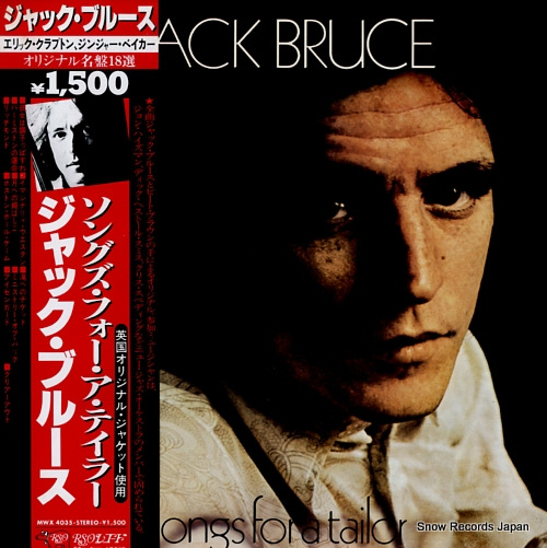 BRUCE, JACK songs for a tailor MWX4035