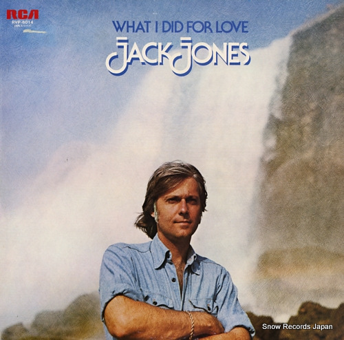 JONES, JACK what i did for love RVP-6014