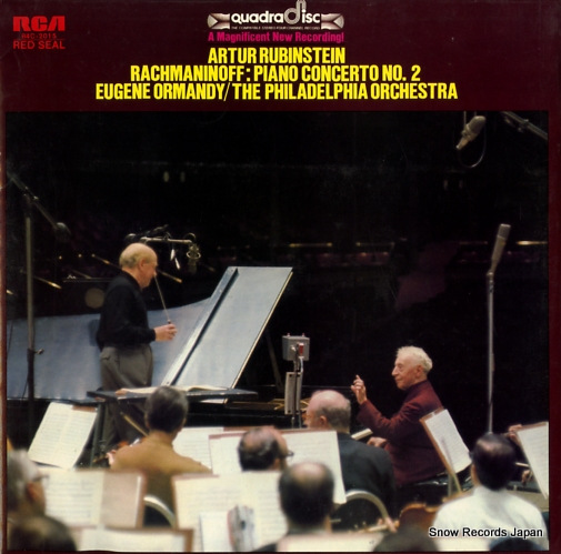 RUBINSTEIN, ARTUR rachmaninoff; piano concerto no.2 R4C-2015