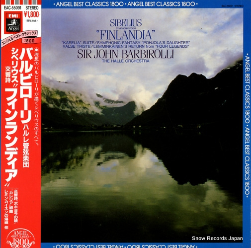 BARBIROLLI, JOHN sibelius; symphonic poem 