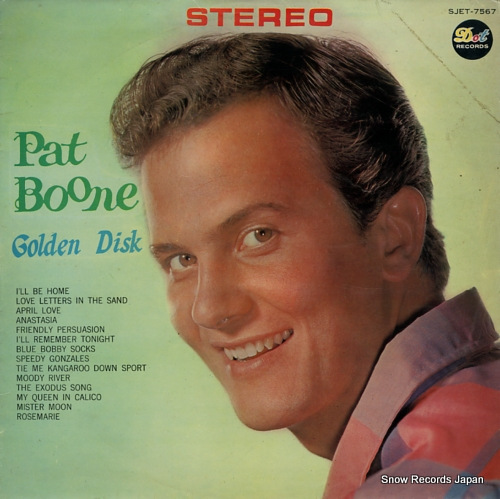 BOONE, PAT golden disk SJET-7567