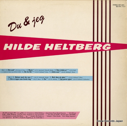HELTBERG, HILDE du & jeg BLP4025
