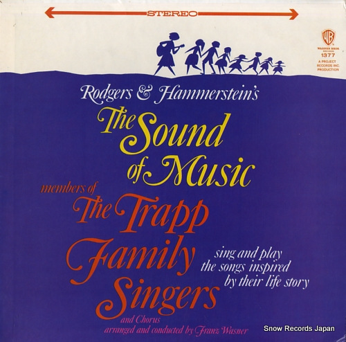 TRAPP FAMILY SINGERS AND CHORUS, THE the sound of music WS1377