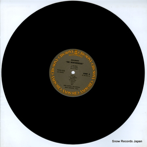 HOTTER, HANS schubert; die winterreise FCCA626