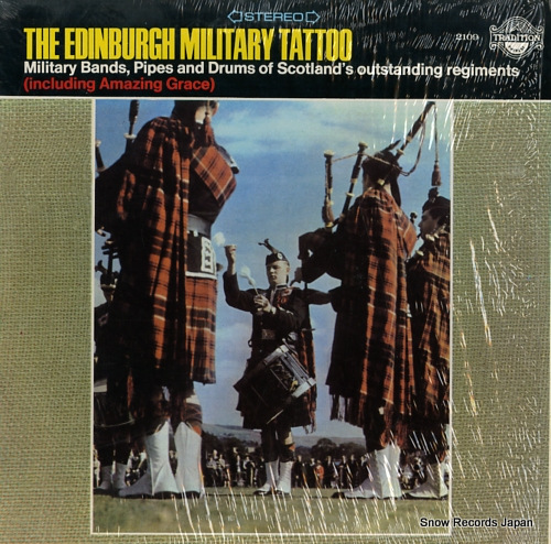 EDINBURGH MILITARY TATTOO, THE military bands, pipes and drums of scotland's outstanding regiments TR-2109