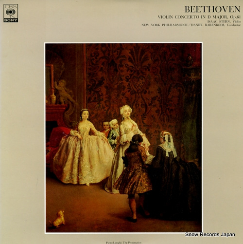 STERN, ISSAC beethoven; violin concerto in d major FCCA619