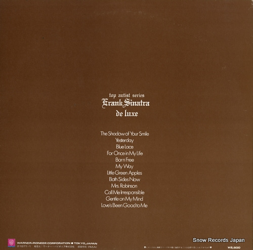SINATRA, FRANK de luxe P-10001R