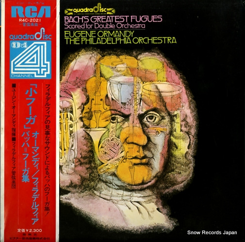ORMANDY, EUGENE bach's greatest fugues R4C-2021