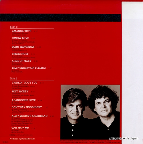 EVERLY BROTHERS, THE born yesterday 25PP-180