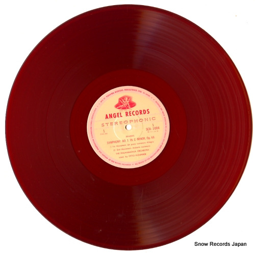 KLEMPERER, OTTO brahms; symphony no.1 in c minor op.68 SCA1084