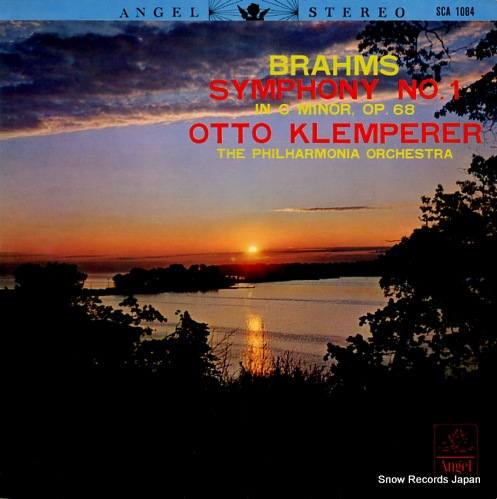 KLEMPERER, OTTO brahms; symphony no.1 in c minor op.68 SCA1084