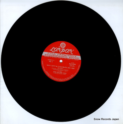 WILLIAMS, JOHN guitar recital SLE1094