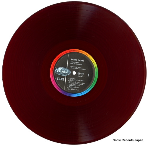 ANTHONY, RAY anthony italiano CSP-1015