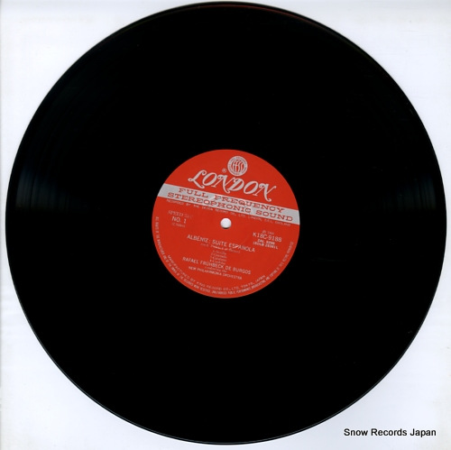 FRUHBECK DE BURGOS, RAFAEL albeniz; suite espanola K18C-9188