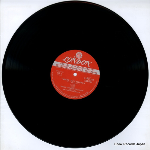FRUHBECK DE BURGOS, RAFAEL albeniz; suite espanola K18C-9188