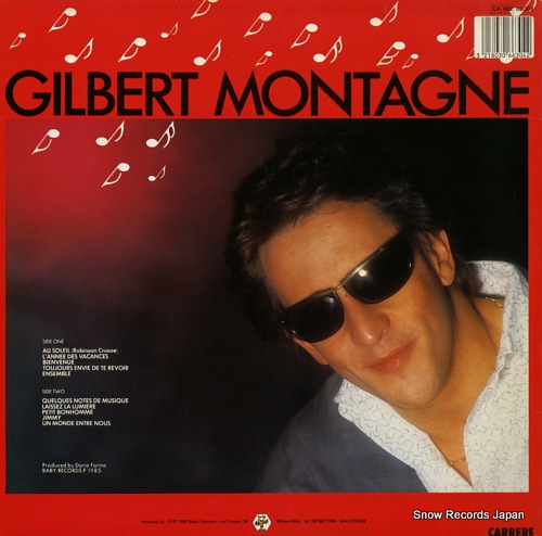 MONTAGNE, GILBERT quelques notes de musique 66.304