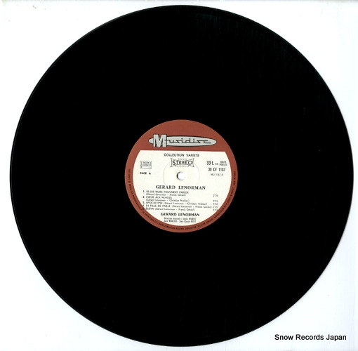 LENORMAN, GERARD gerard lenorman 30CV1187