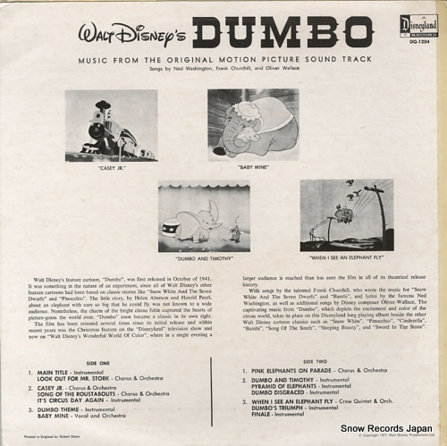 WALT DISNEY dumbo DQ1204
