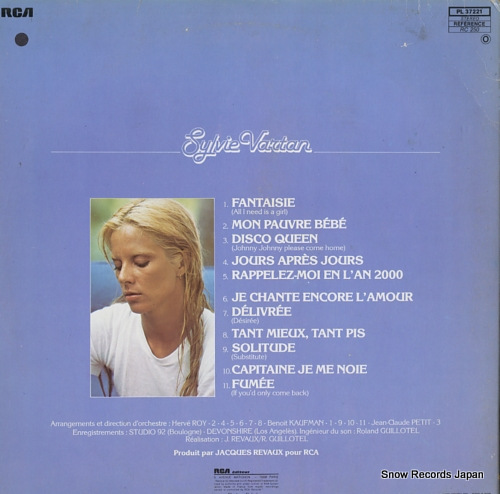 VARTAN, SYLVIE fantaisie PL37221