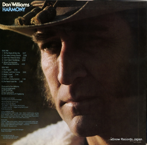 WILLIAMS, DON harmony YX-8027-AO