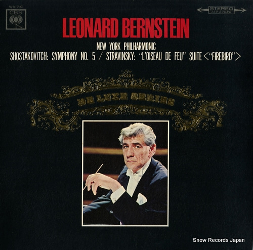 BERNSTEIN, LEONARD shostakovitch; symphony no.5 WX-7-C