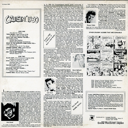 V/A crusin' 1960 INCM.2005 / INCR2005