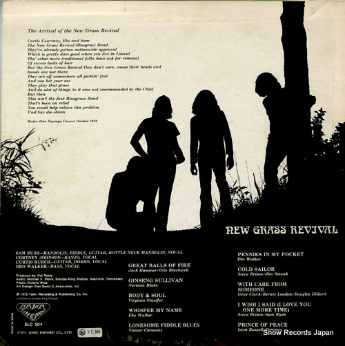NEW GRASS REVIVAL new grass revival SLC504