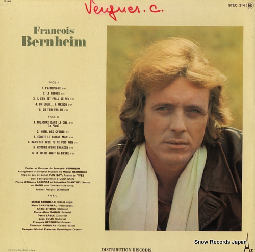 BERNHEIM, FRANCOIS l' aeroplane STEC214