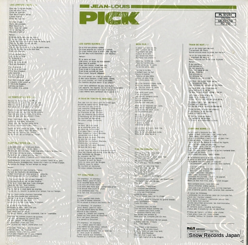 JEAN-LOUIS PICK jean-louis pick PL37307