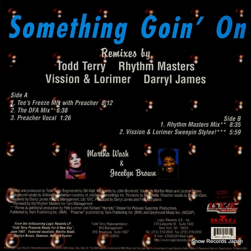 TERRY, TODD something goin' on 74321-48213-1