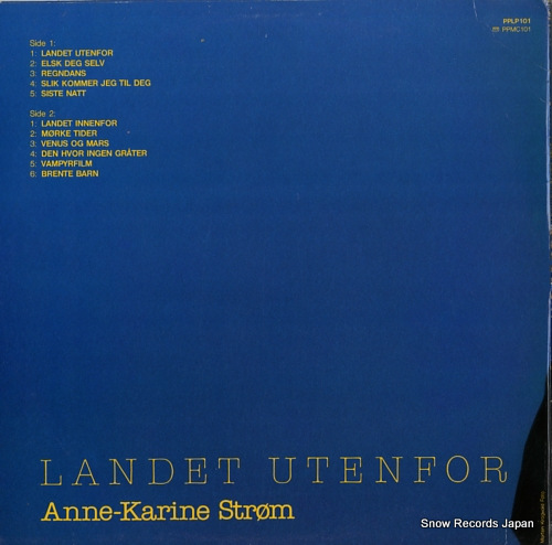 STROM, ANNE-KARINE landet utenfor PPLP101