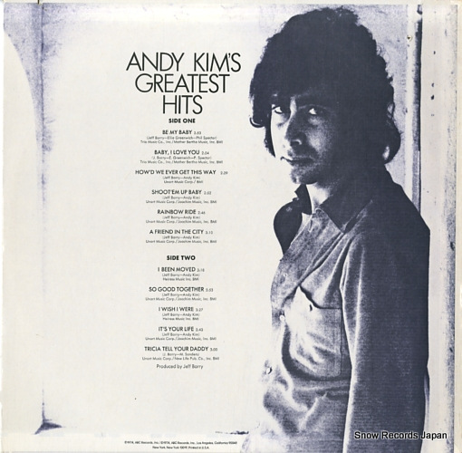 KIM, ANDY greatest hits DSDP-50193