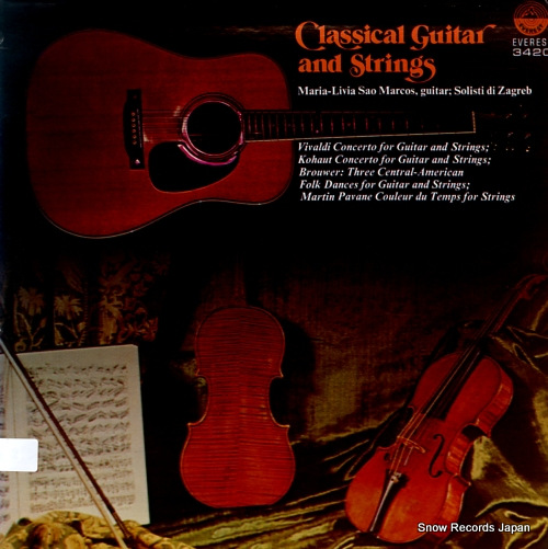 MARCOS, MARIA LIVIA SAO classical guitar and strings SDBR3420