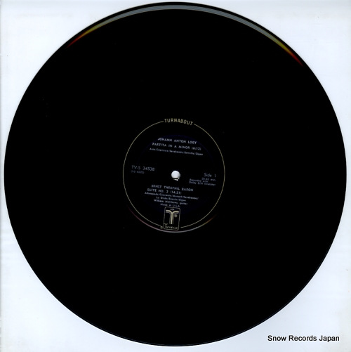 MATTHEWS, WILLIAM logy; partita in a minor TV-S34538
