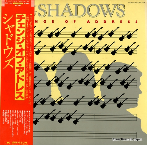 SHADOWS, THE change of address MPF1334