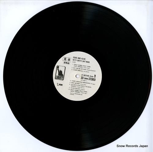 NITTY GRITTY DIRT BAND dead and alive! LP-80348