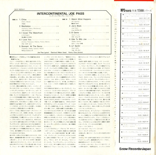 PASS, JOE intercontinental ULS-1629-P