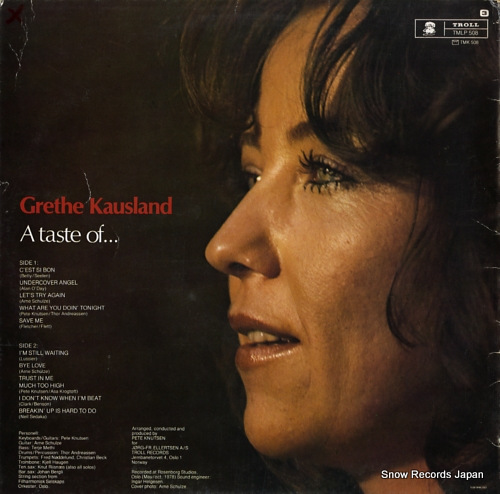 KAUSLAND, GRETHE a taste of TMLP508