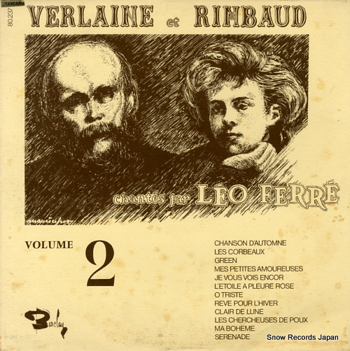 쥪ե varlaine et rimbaud volume 1 80.237