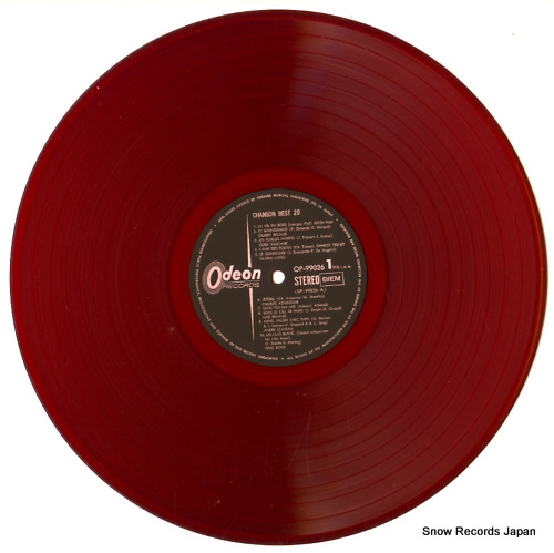 V/A chanson best 20 OP-99026