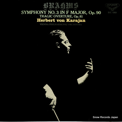 KARAJAN, HERBERT VON brahms; symphony no.3 SLC1285