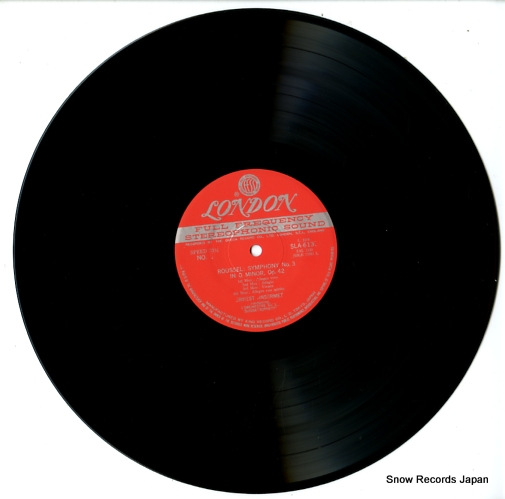 ANSERMET, ERNEST roussel; symphonies no.3/no.4 SLA6137