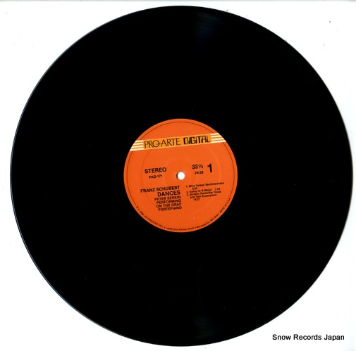 SERKIN, PETER schubert; dance PAD-171