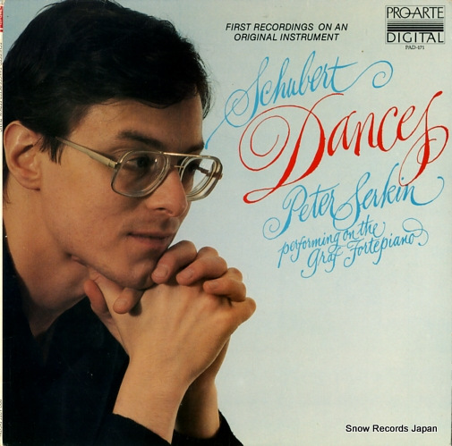 SERKIN, PETER schubert; dance PAD-171