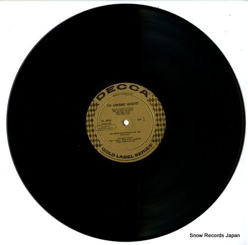 åȸڻͽ beethoven; the great fugue in b flat/string quartet no.16 DL9893