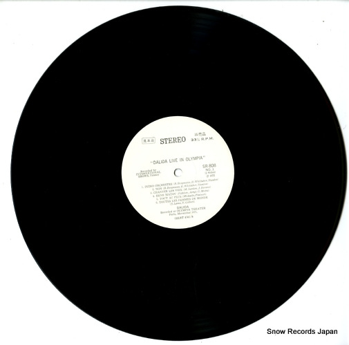 DALIDA dalida live in olympia SR808