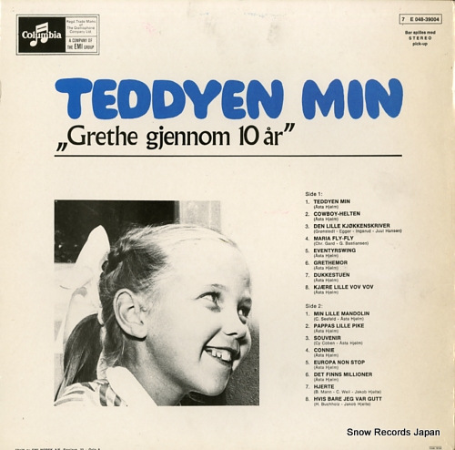 KAUSLAND, GRETHE teddyen min 7E048-39004