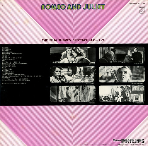 MAURIAT, PAUL the film themes spectacular 1,2 romeo and juliet FDX-9116