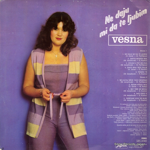 VESNA KARTUS ne daju mi da te ljubim LSY-61554