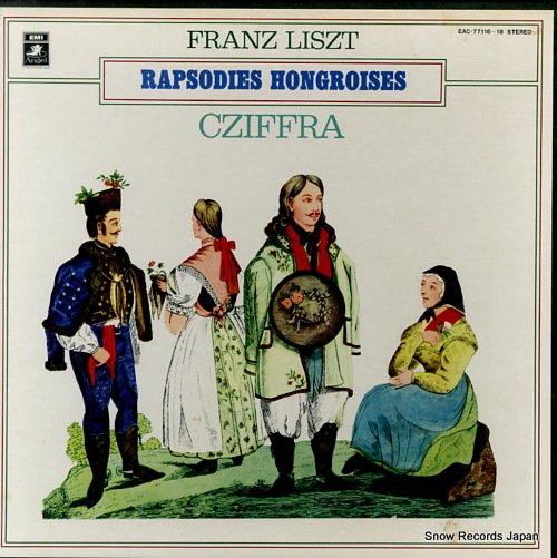 CZIFFRA, GYORGY liszt; rapsodies hongroises EAC-77116